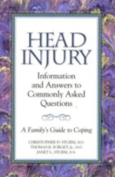 Paperback Head Injury: Information and Answers to Commonly Asked Questions: A Family's Guide to Coping Book