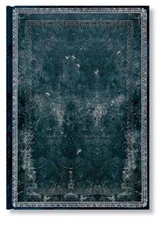 Misc. Midnight Steel MIDI Hardcover Address Book, 144pg, 120gsm by Paperblanks (Old Leather Collection) Book