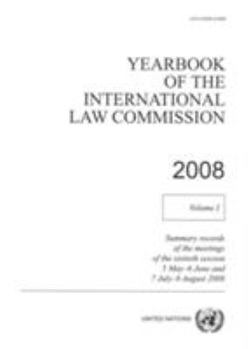 Paperback Yearbook of the International Law Commission 2008: Vol I Book