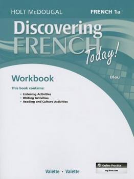 Paperback Student Edition Workbook Level 1a [French] Book
