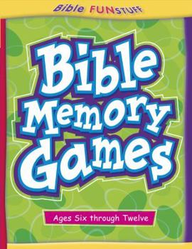 Paperback Bible Memory Games Book