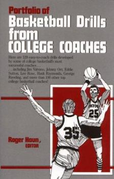 Hardcover Portfolio of Basketball Drills from College Coaches Book