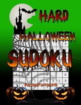 Paperback Hard Halloween Sudoku [Large Print] Book