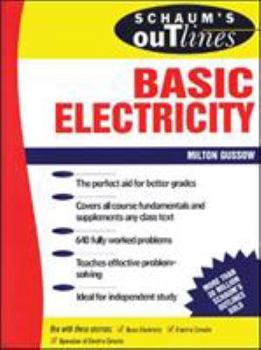 Paperback Schaum's Outline of Basic Electricity Book