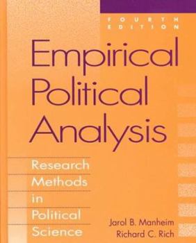 Hardcover Empirical Political Analysis Book