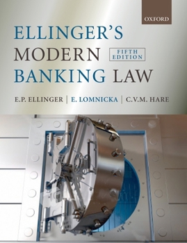 Paperback Ellinger's Modern Banking Law Book