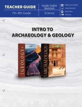 Paperback Intro to Archaeology & Geology Teacher Guide Book