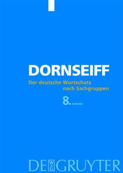 Hardcover Der deutsche Wortschatz nach Sachgruppen (German Edition) [German] Book