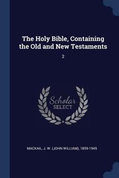 Paperback The Holy Bible, Containing the Old and New Testaments: 2 Book