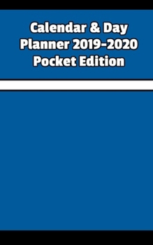 Paperback 2019-2020 Calendar & Day Planner Pocket Edition Book