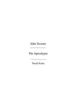 Paperback The Apocalypse: Vocal Score Book