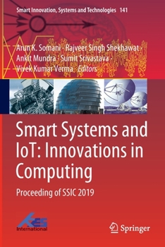 Paperback Smart Systems and Iot: Innovations in Computing: Proceeding of Ssic 2019 Book