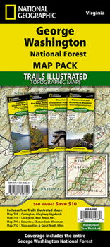 Map George Washington National Forest [Map Pack Bundle] Book