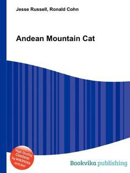 Paperback Andean Mountain Cat Book