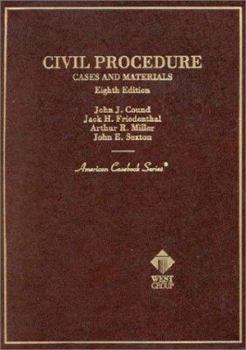 Hardcover Civil Procedureials on Civil Procedure: Cases and Materials Book