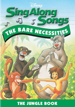 DVD Sing Along Songs: The Bare Necessities - The Jungle Book