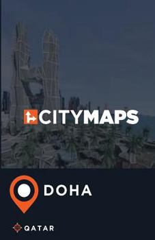 Paperback City Maps Doha Qatar Book