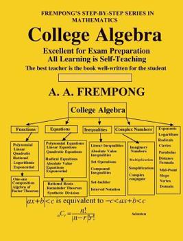 Hardcover College Algebra Book