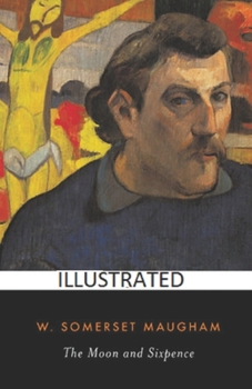 Paperback The Moon and Sixpence Illustrated Book