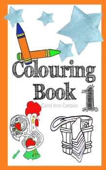 Paperback Colouring Book1: Libby Pink colouring Book