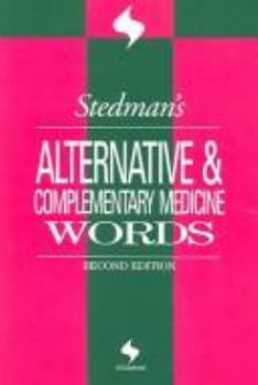Paperback Stedman's Alternative & Complementary Medicine Words Book