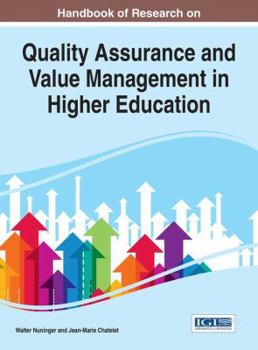 Hardcover Handbook of Research on Quality Assurance and Value Management in Higher Education Book