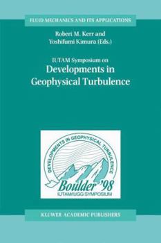 Paperback Iutam Symposium on Developments in Geophysical Turbulence Book