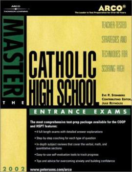 Paperback Master the Catholic HS Entranceexam 2002 Book