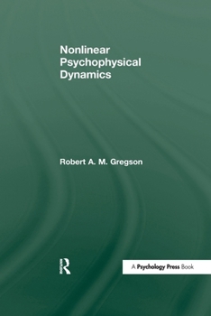 Paperback Nonlinear Psychophysical Dynamics Book