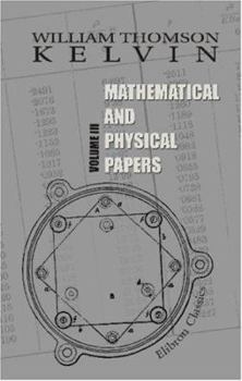 Paperback Mathematical and Physical Papers: Volume 3 Book