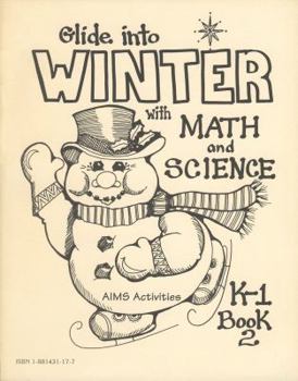 Hardcover Glide Into Winter with Math and Science Book