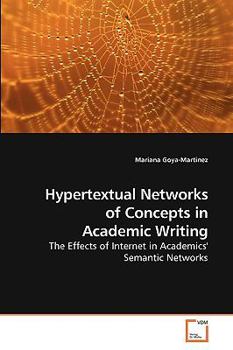 Paperback Hypertextual Networks of Concepts in Academic Writing Book