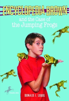 Paperback Encyclopedia Brown and the Case of the Jumping Frogs Book