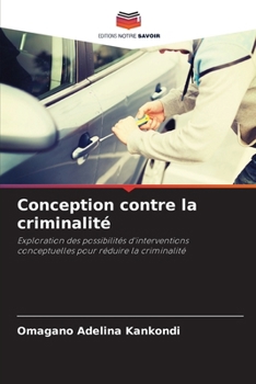 Paperback Conception contre la criminalité [French] Book