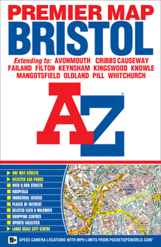 Paperback Bristol A-Z Premier Map Book