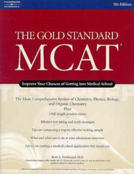 The Gold Standard MCAT with Online book by Peterson's