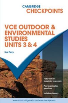 Paperback Cambridge Checkpoints Vce Outdoor and Environmental Studies 2012-17 Book