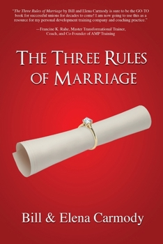 Paperback The Three Rules of Marriage Book