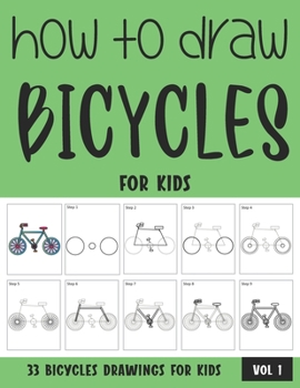 Paperback How to Draw Bicycles for Kids Book