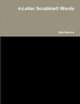 Paperback 4-Letter Scrabble(R) Words Book