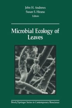 Paperback Microbial Ecology of Leaves Book
