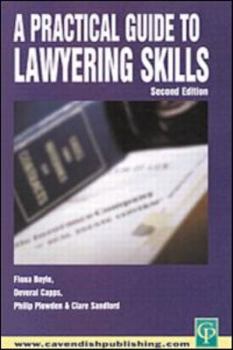 Paperback Practical Guide To Lawyering Skills Book