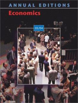 Paperback Annual Editions: Economics 03/04 Book