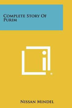 Paperback Complete Story of Purim Book