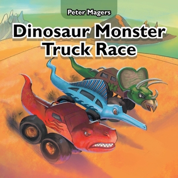 Paperback Dinosaur Monster Truck Race Book