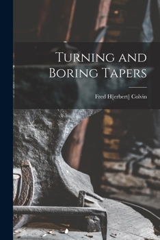 Paperback Turning and Boring Tapers Book