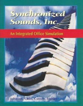 Paperback Glencoe Keyboarding with Computer Applications, Synchronized Sounds Inc. Simulation, Student Edition Book