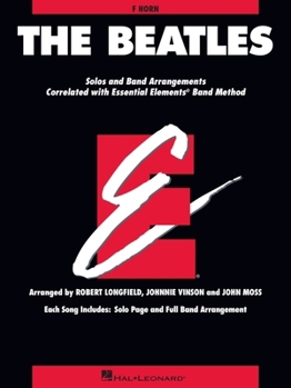 Paperback The Beatles: Essential Elements for Band Correlated Collections F Horn Book