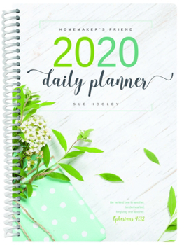 Spiral-bound 2020 Daily Planner: The Homemaker's Friend Book