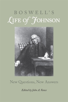 Paperback Boswell's Life of Johnson: New Questions, New Answers Book